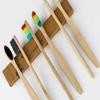 100% Natural Bamboo Toothbrushes - Premium & Classic Range, Soft Bristles, Biodegradable, Oral Care, Dental Hygiene, Fresh Breath, Healthy Teeth & Gums, Home, Hotels, Travel, Camping, Family Pack of 5 view 2