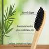 100% Natural Bamboo Toothbrushes - Premium & Classic Range, Soft Bristles, Biodegradable, Oral Care, Dental Hygiene, Fresh Breath, Healthy Teeth & Gums, Home, Hotels, Travel, Camping, Family Pack of 5 view 4