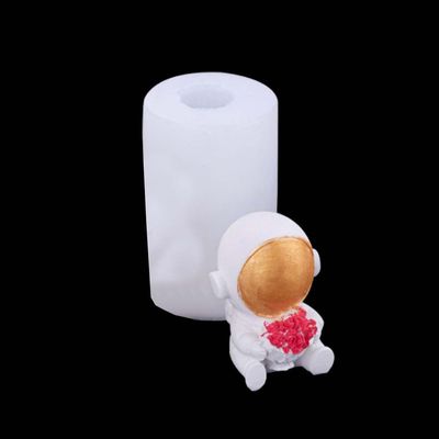 3D Astronaut Baking Decoration Sugar Silicone Mould (A477)