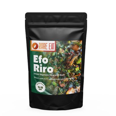 Green Vegetable Soup | Efo Riro with Beef 800g X 2