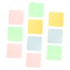 LALAFINA 10pcs Cleaning Cloths for Glasses Phone Jewelry Simulated Leather Material Convenient for Daily Use and Travel Random Color view 1