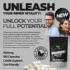 Nutrality Magnesium Malate Supplement 1000mg | Ultra Magnesium Vitabiotics for Heart, Energy & Muscle Relaxation | Chelated Formula | Supports Digestion & Cardio Health | Vegan | 180 Capsules view 3