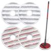 MDYNI 4 Pieces Mop Head for Vileda Spin and Clean Mop Spin Mop Head Replacement Microfiber Mop Pads Mop Refill for Cleaning Floors view 1