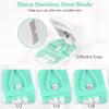ACWOO Small Pill Tablet Cutter, Portable Pill Splitter for Small and Large Pills Cut in Half Quarter, Cutting & Storage 2 in 1 Tablet Pill Dispenser per Elderly, Child, Dog, Cat, Pet, Travel (White) view 4