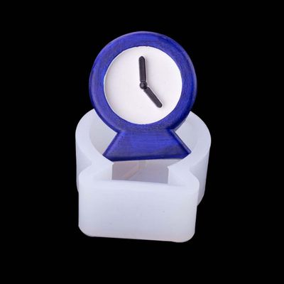 Creative Alarm Clock Cartoon Silicone Mould Handmade Soap Baking Decoration