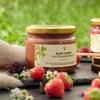 Earthbreath Raw Honey with Strawberries 250g - 100% Raw & Natural - Fresh Strawberries  No Artificial Additives view 3