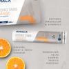 AMACX Hydro Tabs, Electrolytes Without Sugar with Vitamin C, 3 Tubes of 20 Magnesium Effervescent Tablets, Hydration for Athletes, Electrolyte Sport, Recovery Drink for Mineral Balance (Orange) view 2