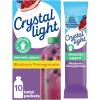 Crystal Light Immunity Drink Mix, 10 ct, Blueberry Pomegranate, .07 oz Pkts view 1