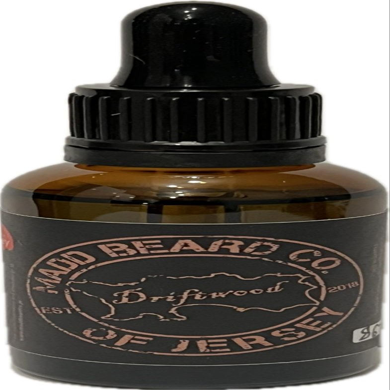 Beard Oil - Driftwood - Sandalwood & Cedar - Vegan Friendly - Natural - Handmade - Small Batch - Genuine Jersey