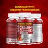 Creatine Monohydrate Gummies 4000mg for Men & Women - 60 Chewable Creatine Gummies Strawberry Flavoured Creatine | Pre Workout Gym Supplement| Keto | Vegan | (1 Months Supply) (4) view 3