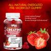 Creatine Monohydrate Gummies 4000mg for Men & Women - 60 Chewable Creatine Gummies Strawberry Flavoured Creatine | Pre Workout Gym Supplement| Vegan | (1 Months Supply) (1) view 3
