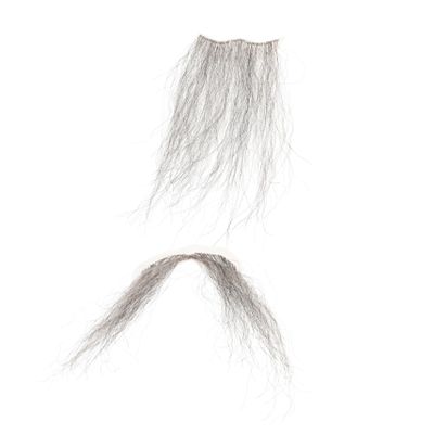 FRCOLOR Realistic Beard Cosplay Fake Mustache Costume Prop for Halloween Carnival Party Faux Beard Diy Decor for Stage Performance Photo Props