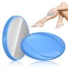 Crystal Hair Eraser for Women and Men, Reusable Crystal Hair Remover - Portable Magic Hair Removal Device - Painless Solution for Back, Arms, and Legs (Blue) view 1