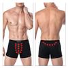 MECKOZ Men's Magnetic Therapy Underwear Health Care Comfort Boxer Briefs with Big Crotch Physiological Enlargement Panties(3pcs,L) view 3