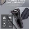 Electric Razor for Men's, Men Electric Shaver USB Rechargeable Shaving Machine IPX7 Waterproof 3D Floating Shaving Portable Beard Trimmer Home view 2