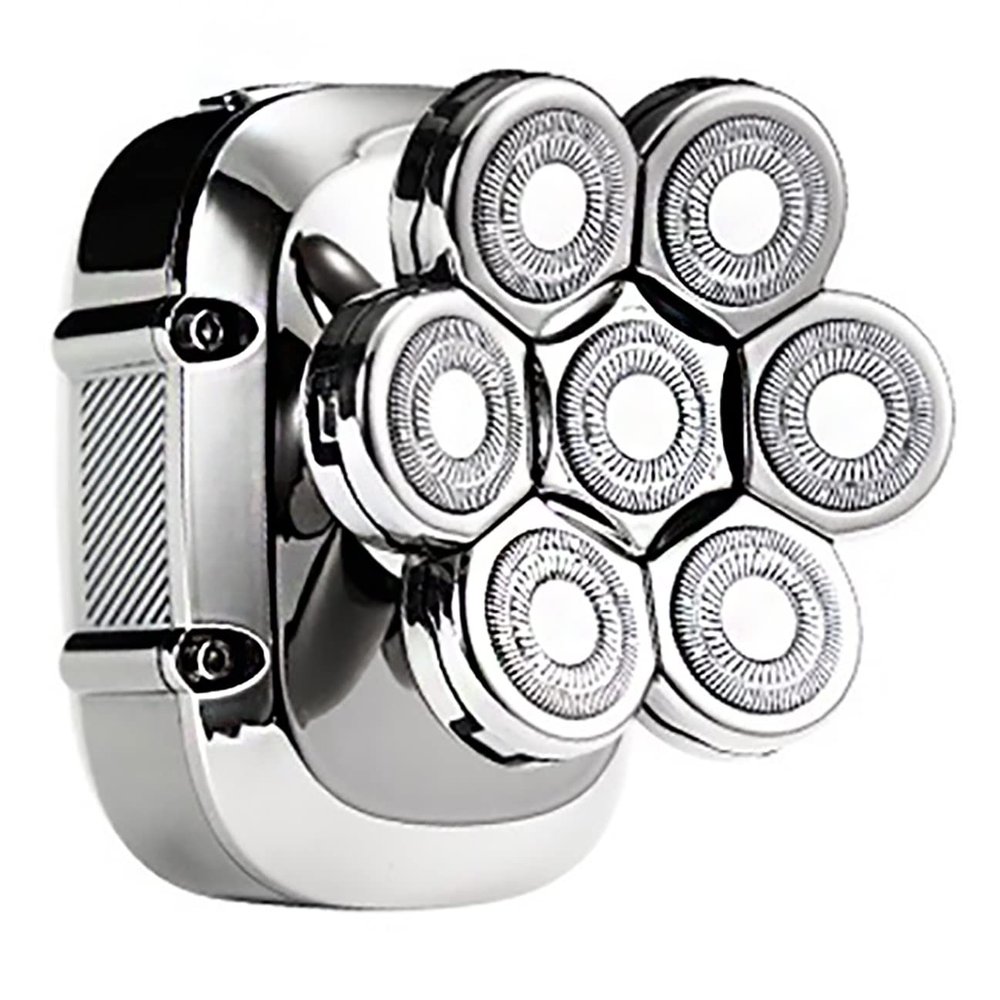 Electric Razor for Men's, 6 In1 Men's 7D Electric Shaver Beard Trimmer for Bald LED Display Wet & Dry Waterproof Shaver Multifunctional Razor Grooming Kit