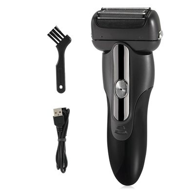 Electric Razor for Men's, Reciprocating Electric Shaver 3 Blade Shaving System USB Rechargeable Shaving Machine For Men Razor Shaver Barber Electric (Color : Gray)