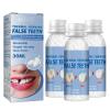 Flipped Warmth Moldable False Teeth Tooth Repair Granules, Teeth Repair Kit, DIY Temporary Tooth Repair Beads, for Temporary Fixing The Missing And Broken Tooth Replacements,3pcs view 1