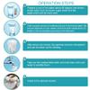 Flipped Warmth Moldable False Teeth Tooth Repair Granules, Teeth Repair Kit, DIY Temporary Tooth Repair Beads, for Temporary Fixing The Missing And Broken Tooth Replacements,3pcs view 3