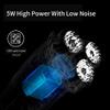 Electric Razor for Men's, Electric Shaver Shaving Machine 3D Floating Triple Blade Razor Men IPX7 Waterproof Rechargeable Washable Beard Trimmer (Color : Steel 3s 2 head) view 2