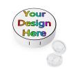 Lawenp Custom Contact Lens Case, Eyeglass Holder Cases Kit with Removel Tool Tweezers Mirror Portable Contacts Container Storage Box for Travel view 2