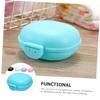 Cabilock 5pcs Leakproof Soap Boxes Container for Travel Bathroom Camping Leakproof Soap Holder Lid Bar Soap Storage Box view 4