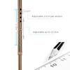 NATWEE Canes Crutch Aluminum Alloy Anti-Skid Stick Hiking Poletele scopic Sticks One-Legged Walking Stick with Red Rosewood T-Handle,Burgundy It's so kind of you view 4