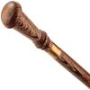 NATWEE Old Man's Walking Stick The Walking Stick of The Whole Solid Wood Round Head Grip Ideal for Men or Women with Active Outdoor Lifesty It's so kind of you view 3