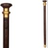 NATWEE Wooden Cane Crutches Round Head Handle Decorative Cane Wooden Walking Stick 86cm Ideal for Men or Women with Active Outdoor Lifesty It's so kind of you view 1