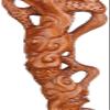 NATWEE Walking Stick Wood Faucet Crutches Elderly Hiking Walker Cane WoodenCanes for Men and Women It's so kind of you view 2