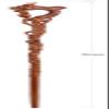 NATWEE Walking Stick Wood Faucet Crutches Elderly Hiking Walker Cane WoodenCanes for Men and Women It's so kind of you view 3