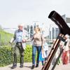 NATWEE Height Adjustable 80-88cm Walking Cane Men Women Folding Walking Cane Heavy Duty Non-Slip Rubber Feet Lightweight Aluminum Ergonomic Handles Bronze It's so kind of you view 2
