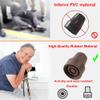 NATWEE Height Adjustable 80-88cm Walking Cane Men Women Folding Walking Cane Heavy Duty Non-Slip Rubber Feet Lightweight Aluminum Ergonomic Handles Bronze It's so kind of you view 3