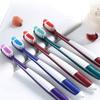 ZUMAHA Hard Bristle Toothbrush for Man, Manual Toothbrush for Deep Clean, Stain & Plaque Removal, Pack of 10 Toothbrushes view 3