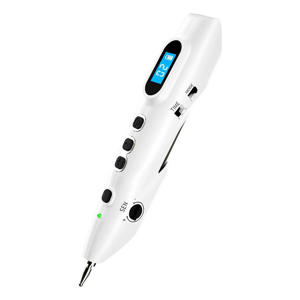 TsoLay Electronic Acupuncture Pen, Rechargeable Energy Pulse Massage Pen with Beeping Alert, 3 Frequency Levels and 20 Level Intensity Adjustments, for Neck, Arms, Waist Pain Relief