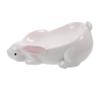 Anneome Cute Ceramic Soap Dish Tray Decorative Soap Holder for Bathroom Countertop Drainage Design Unique and Attractive view 1