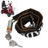 Anti-Theft Motorcycle Mobility Scooter Chain Lock Bike Wheelchair Lock view 3