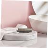 Hoement 4pcs Wall Mounted Soap Dish Punch Holder Bathroom Storage Rack Soap Draining Holder Self-adhesive view 2