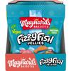 Maynards Bassetts Fizzy Fish Soft Jellies Sweets Bag 130g (Pack of 10 Bags) view 1