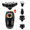 Electric Razor for Men's, 5-in-1 Men's Electric Shaver 7 Blades Floating Head IPX6 Waterproof LCD Screen Rechargeable Bald Nose Hair Trimmer for Men Kit view 4