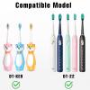 Dada-Tech Electric Toothbrush Replacement Heads for DT-22 - Pack of 5 (Black Hard (0.178mm), M) view 2