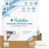 Natulim Dishwasher Tablets  30 Count  Water Soluble & Biodegradable Tablets for Dishwashers detergent  6-in-1 Formula  Deep Cleaning, Glass Protection, Salt Function  Plastic-Free | Made in Spain view 1