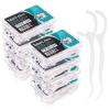 Heyu-Lotus 400 Pcs Dental Floss, Disposable Floss Sticks Dental, Teeth Cleaning Sticks, Toothpick with Portable Cases Interdental Floss Sticks view 1