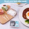 Heyu-Lotus 400 Pcs Dental Floss, Disposable Floss Sticks Dental, Teeth Cleaning Sticks, Toothpick with Portable Cases Interdental Floss Sticks view 4