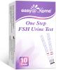 Easy@Home 10 FSH Test Strips: Rapid Visual Result for Qualitative FSH Detection Menopause Test view 1