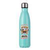Getagift School Bus Driver Gift, You Are The Beary Best Bus Driver Ever, Appreciation Gift, 500 ML Double Walled Insulated Stainless Steel Bottle. (Matt Mint Green) view 1
