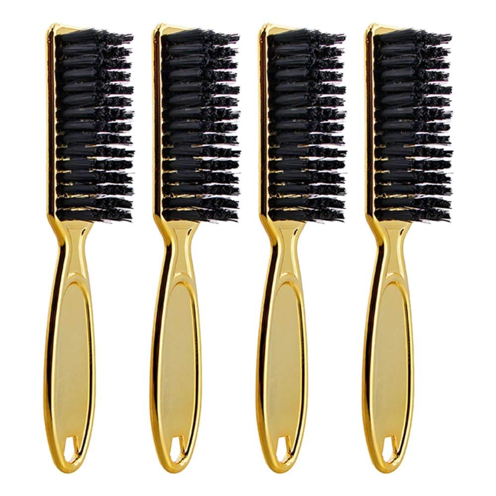 Desikixudy 4Pcs Beard Brush Men's Shaving Brush Old-Fashioned Clean Comb Hair Massage Tool