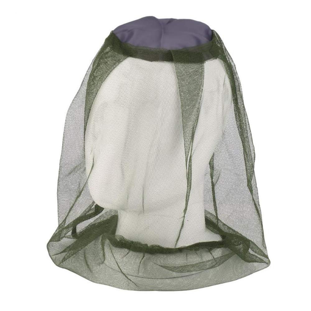 6Pcs Mosquito Head Net Face Mesh Net, Nylon Midge Net Head Cover Protecting Net for Outdoor Hiking Camping Climbing Walking