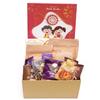 Ghasitaram Gifts Jaiccha Rakhi Gifts for Brothers - Raksha Bandhan Hamper Box with Sweets with besan barfi with 2 Rakhis view 1