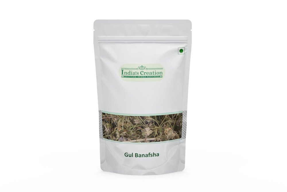 India's Creation Gul Banafsha Flower -Viola Odorata-Sweet Violet- (250 Gram)